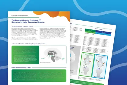 The Potential Role of Dopamine D3 Receptors in Major Depressive Disorder